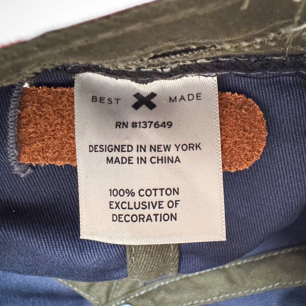 Best Made Co. Blue Chambray Polka Dot Hat - Picture 9 of 10